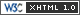 Valid W3C XHTML 1.0